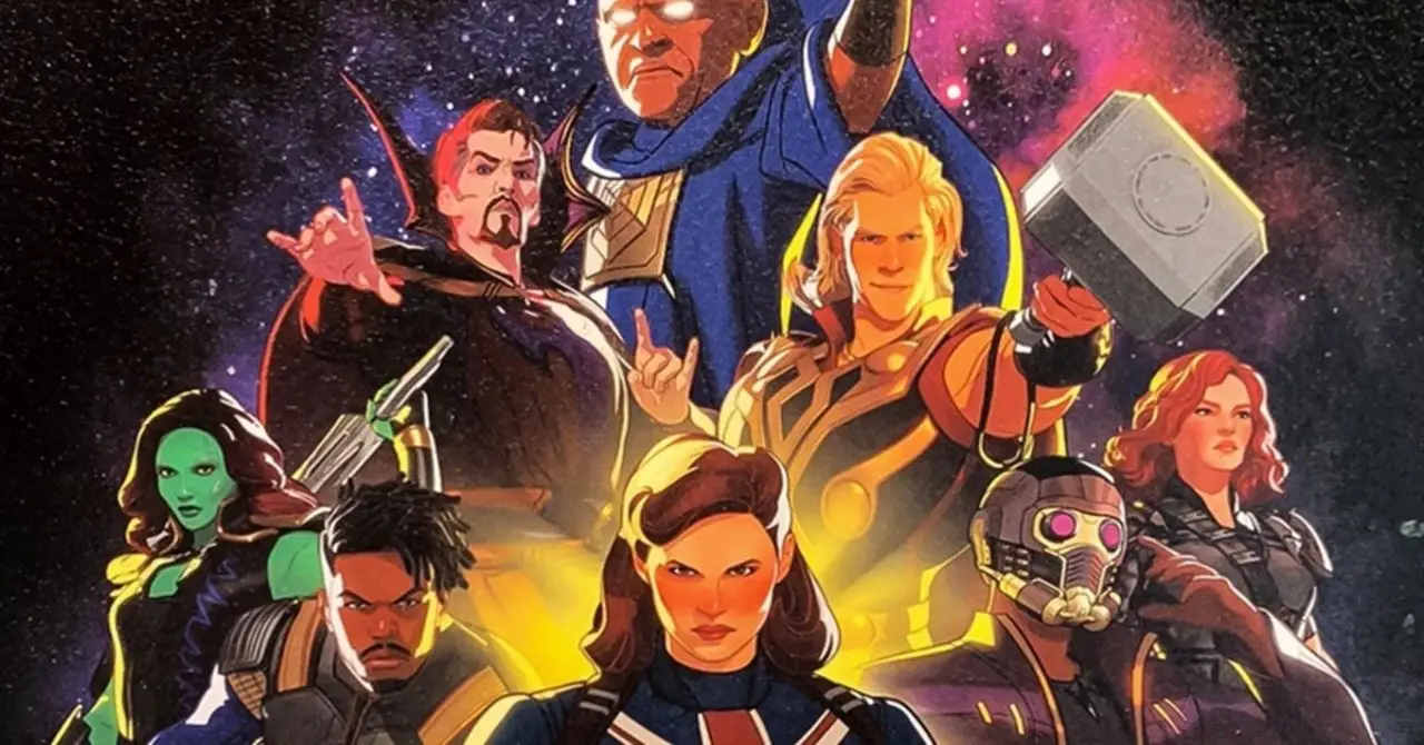 What If...? | Cartaz da animação nomeia equipe como "Guardiões do  Multiverso"
