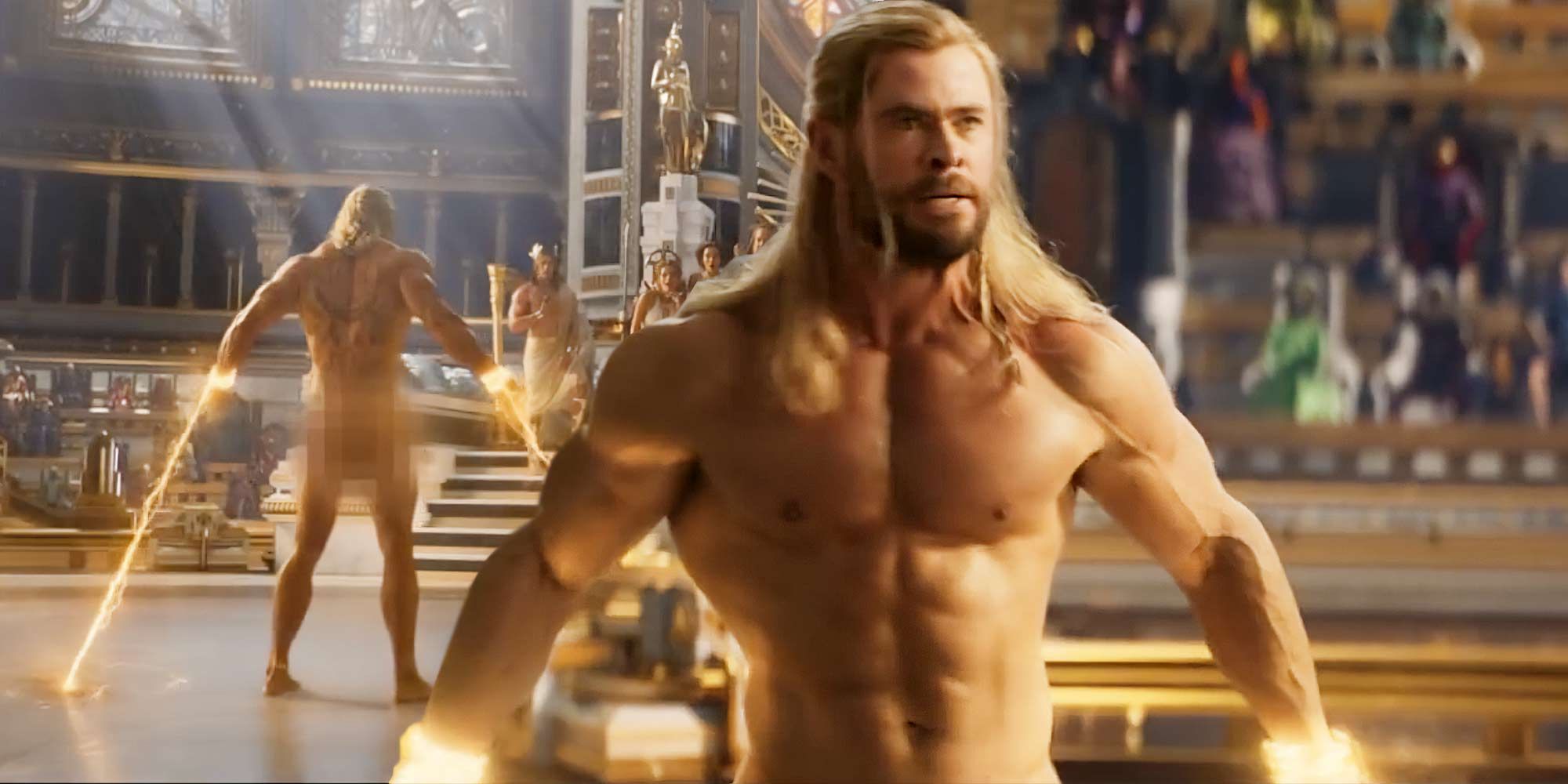 Ficar pelado em Thor: Amor e Trovão foi “um sonho realizado”, diz Chris  Hemsworth